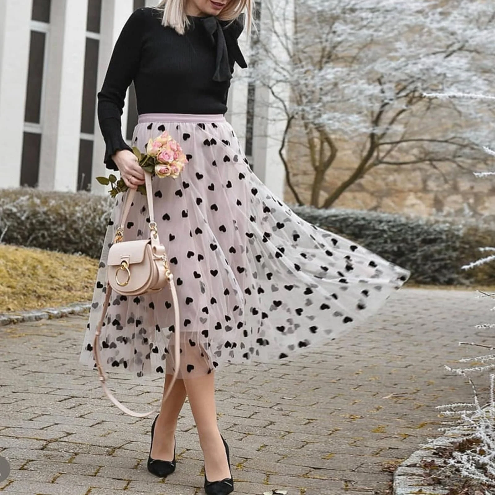 Спідниця  Жіноча Вінтажний Принт, фото №4