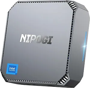 Купити Міні ПК NiPoGi AK2 Plus / Intel N100 / RAM 16GB / SSD 512GB / 2 x HDMI / LAN / Wi-Fi 5 / Bluetooth 4.2 / Windows 11 / Сірий - Фото 1 Міні ПК NiPoGi AK2 Plus / Intel N100 / RAM 16GB / SSD 512GB / 2 x HDMI / LAN / Wi-Fi 5 / Bluetooth 4.2 / Windows 11 / Сірий - Фото 1