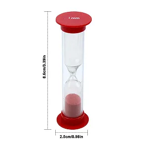 Набір пісочних годинників 30 сек – 10 хв 6 шт. Різнокольоровий synthetic.ua - Фото 1