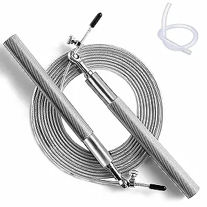 Купити Швидкісна скакалка Speed Rope 360° Fitness 300 см Aluminium Handles Регульована - Фото 1 Швидкісна скакалка Speed Rope 360° Fitness 300 см Aluminium Handles Регульована - Фото 1