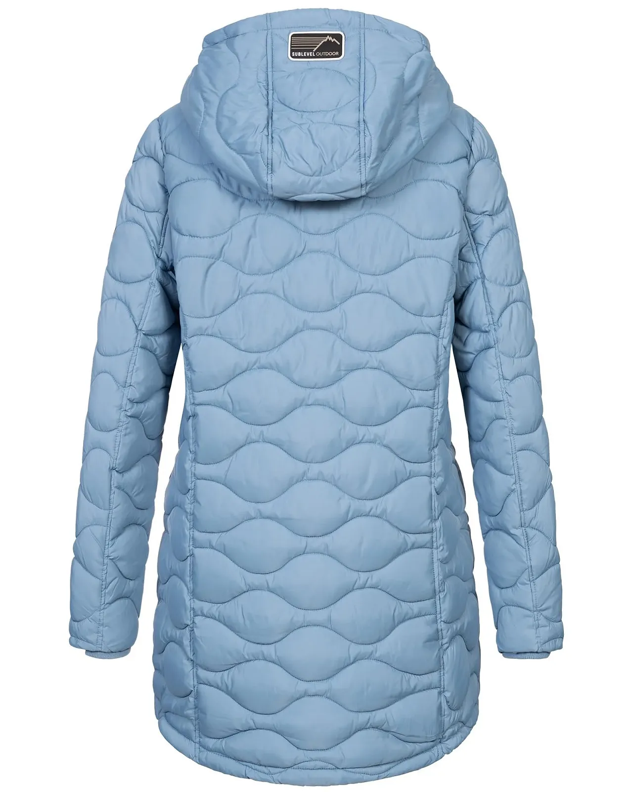 Жіноча зимова куртка Sublevel Пальто Парка стьобана зимове пальто, фото №3