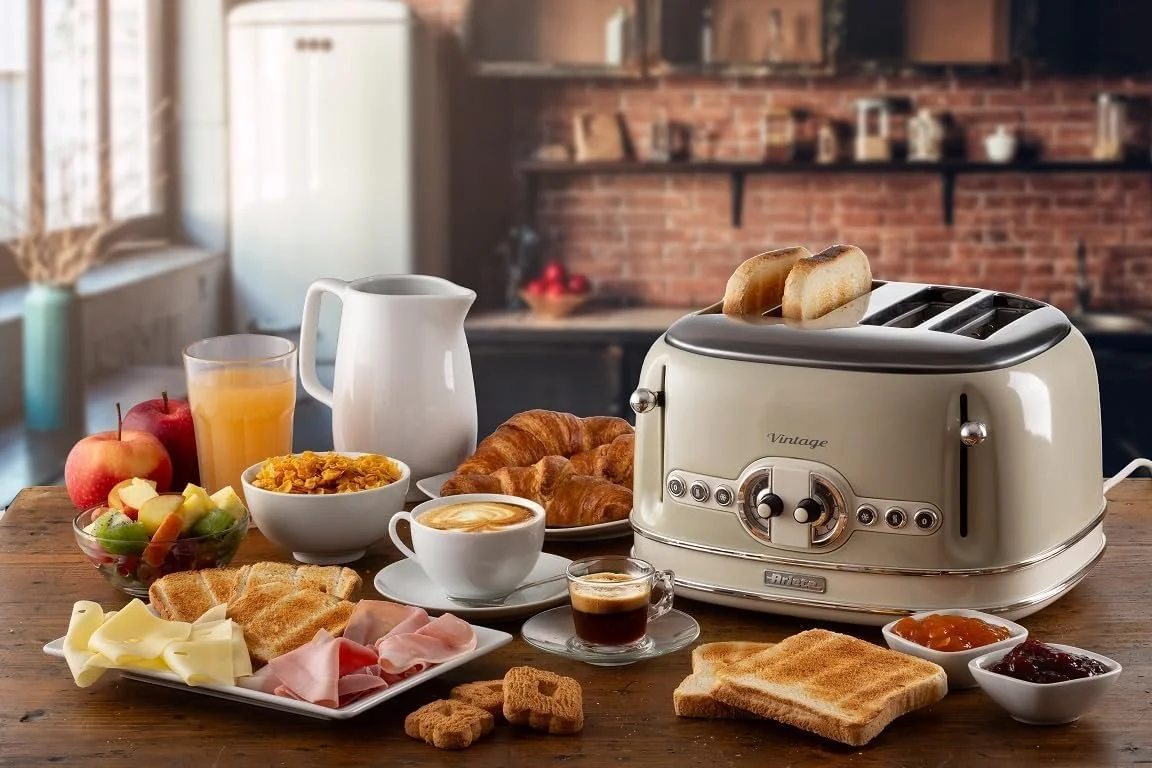 Тостер Ariete Vintage 156/03-beige, бежевий, фото №6