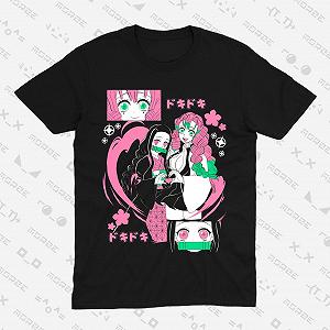 Футболка Аниме Клинок рассекающий демонов Demon Slayer TH118 S - Фото 1