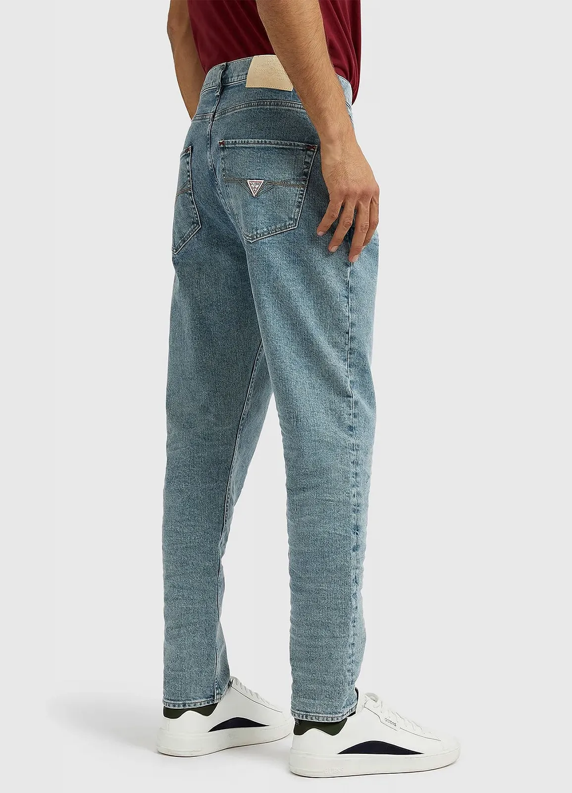 Чоловічі джинсові штани Guess Синій - 32, фото №3