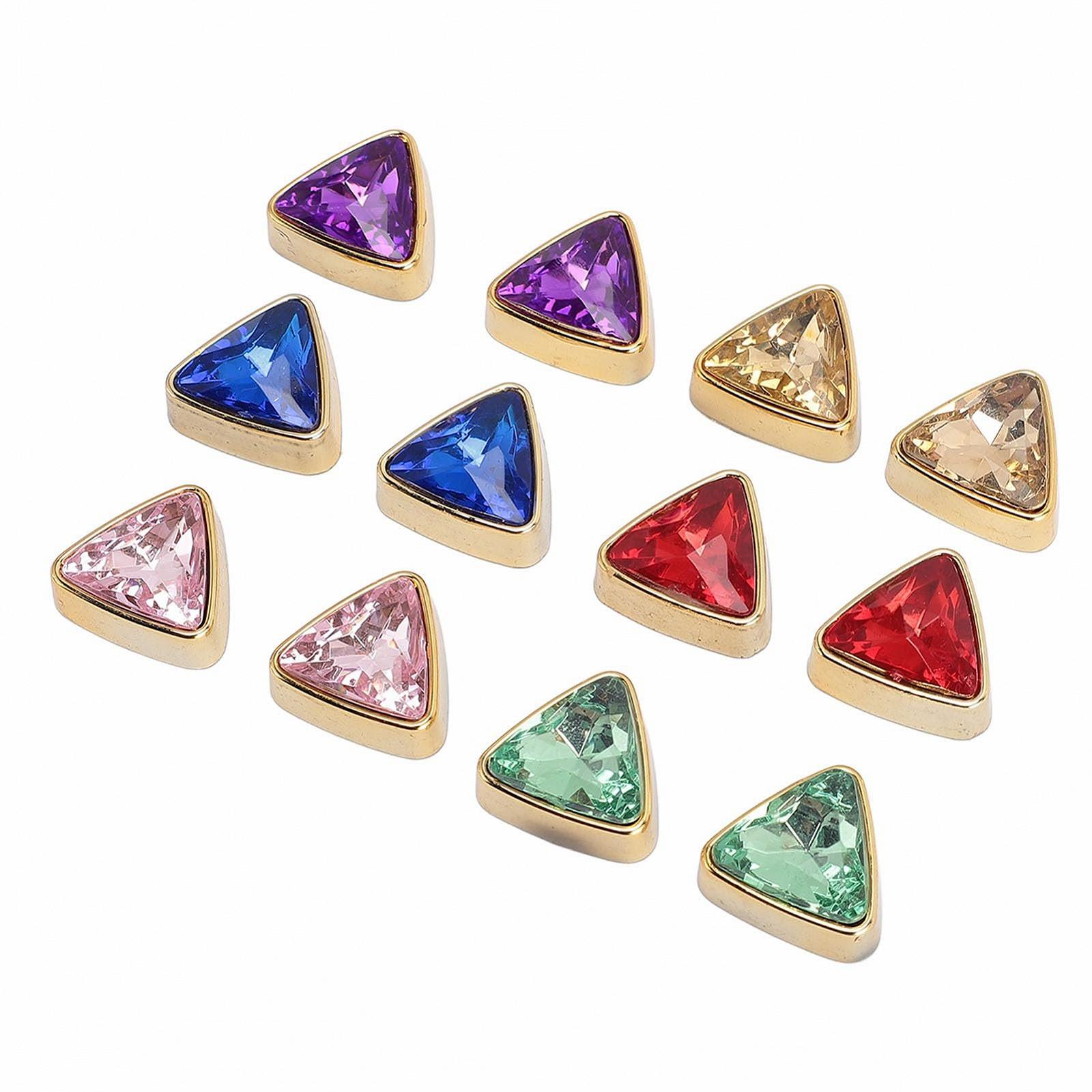 Треугольные камни из ABS-пластика, 12 шт, фото №9