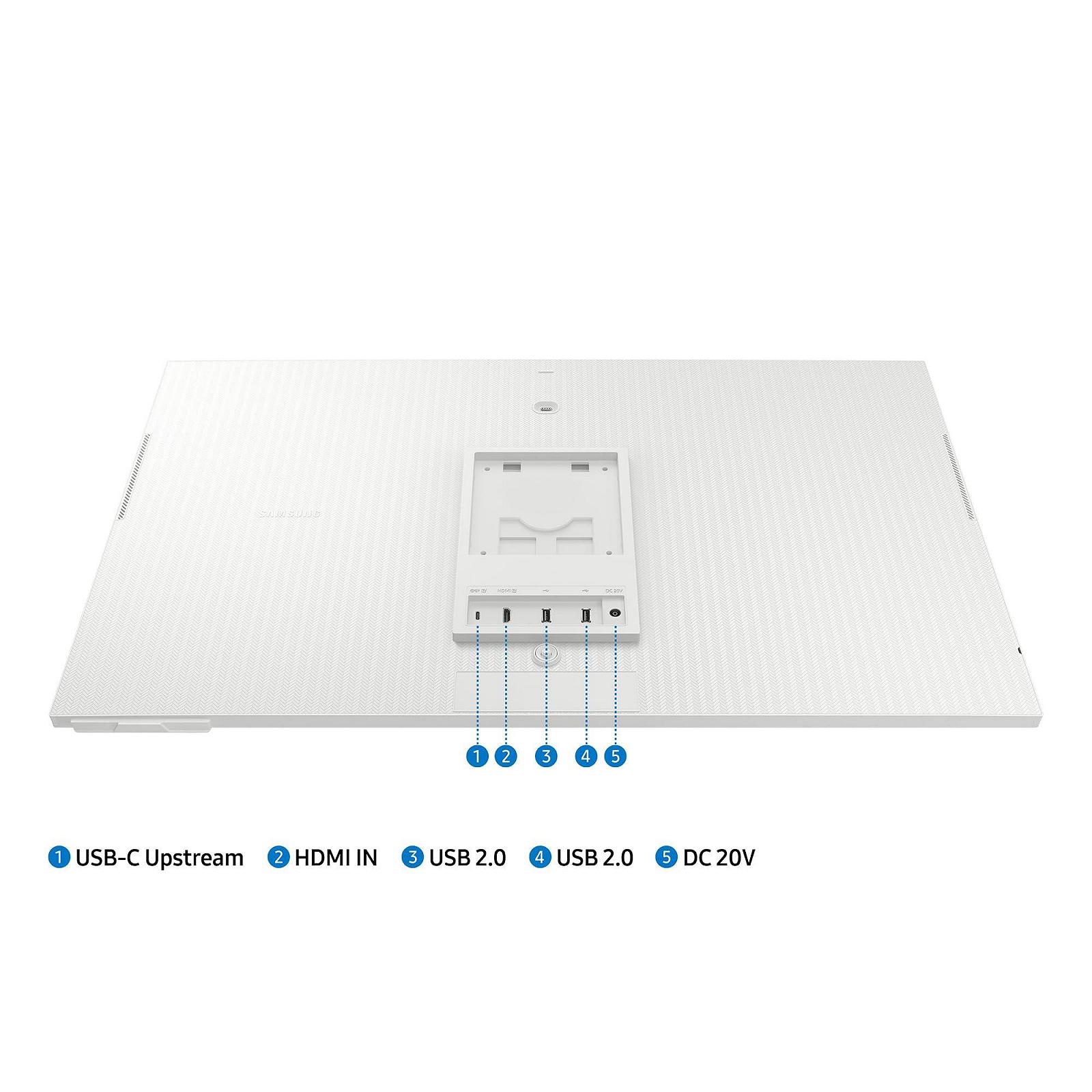 Монитор Samsung M80D LS32DM801UUXEN Smart 32 дюйма 4K AI Upscaling UHD 60 Гц Аудио режим 360 Веб-камера с динамиками и регулировкой высоты Smart TV с пультом управления, фото №7