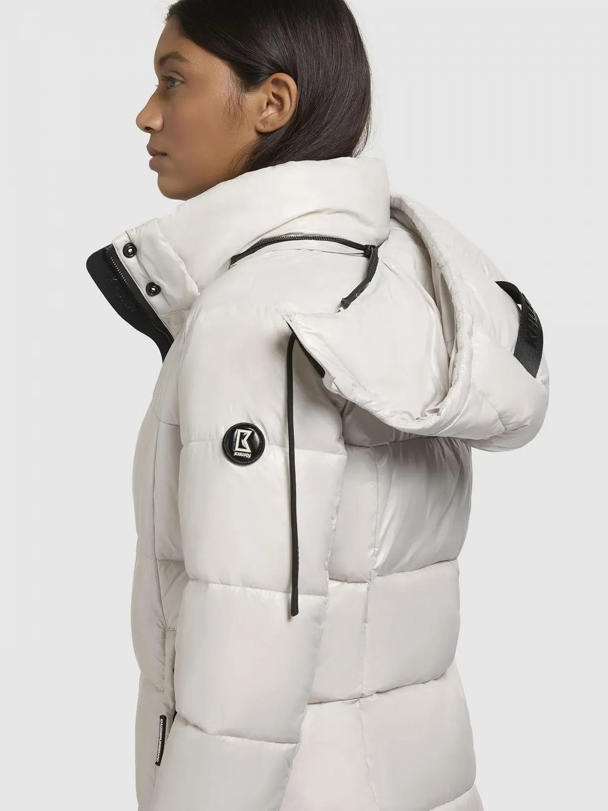 Куртка стьобана Khujo Shane2-YM Жіноча, Довга зимова, фото №5 Куртка стьобана Khujo Shane2-YM Жіноча, Довга зимова, фото №5