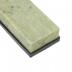 Точильний камінь Greenstone 10000 грит масляний камінь із силіконовою основою для ножів та ножиць 200 x 50 x 25 мм 830 г synthetic.ua - Фото 1