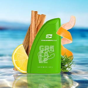Гель для душа Challenger Sails Grecale освежающий увлажняющий для мужчин 300 мл synthetic.ua - Фото 1