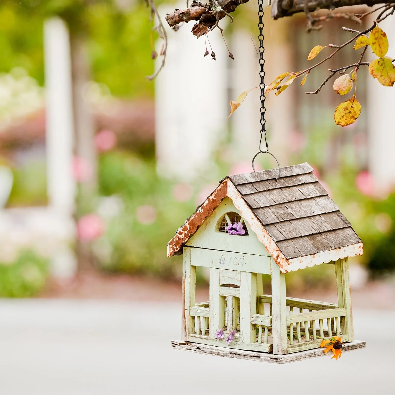 Цепи для подвесных корзин с крючками 50 см набор из 12 шт. черный, фото №5