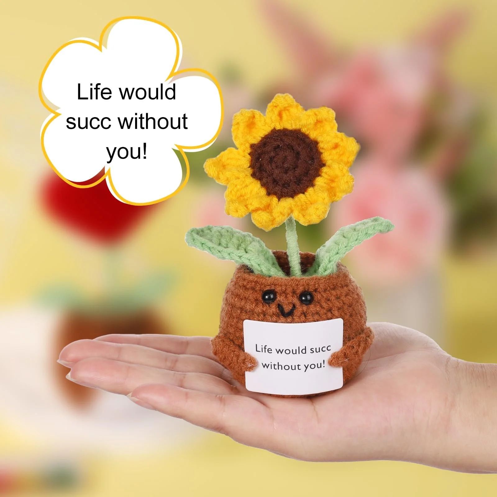 Игрушка Вязаная Подсолнухи Вязаная, фото №5 Игрушка Вязаная Подсолнухи Вязаная, фото №5