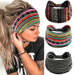 Широкая повязка на голову для женщин - Фото 1