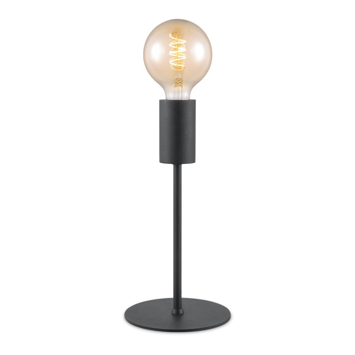 Настільна лампа Home Sweet Home Sola Industrial 15/15/30 см металева E27 Black, фото №1