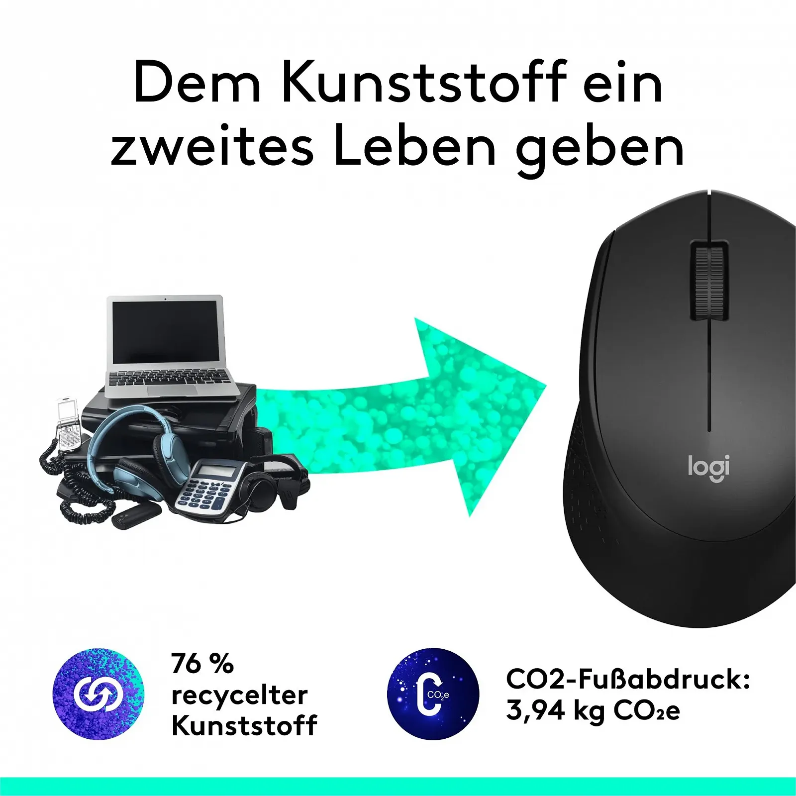 Миша Бездротова Logitech M280 Чорний, фото №6 Миша Бездротова Logitech M280 Чорний, фото №6