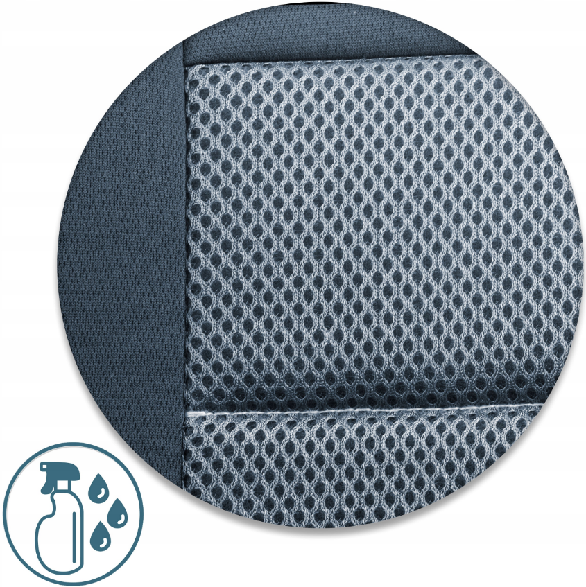 Автокресло бустер Ricokids BARIFLEX темно-серый Польша, фото №5