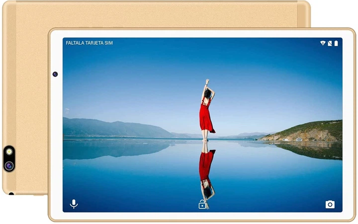 Планшет 10.1" Facetel Q3 8+6/128Gb 8 ядер Android 13 8000 mAh Золотий, фото №3