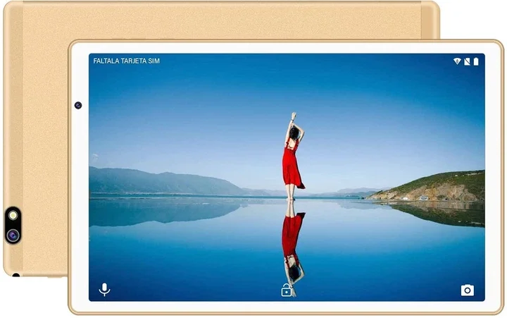 Планшет 10.1" Facetel Q3 8+6/128Gb 8 ядер Android 13 8000 mAh Золотий, фото №3
