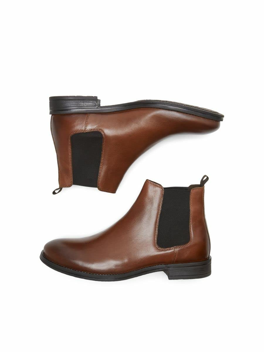 Ботинки челси JACK & JONES Jfwargo Leather Sn мужские, фото №4