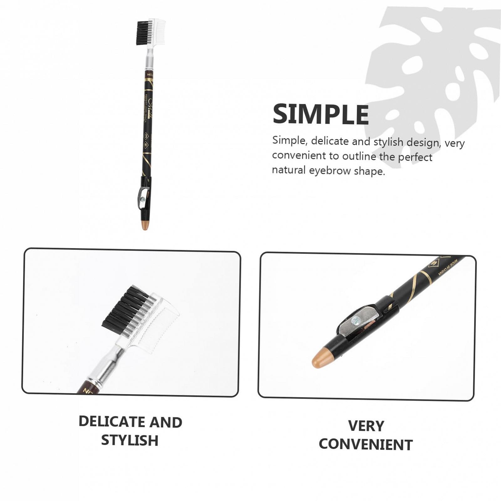 Карандаш Healvian для бровей 16 штук с расческой, фото №6 Карандаш Healvian для бровей 16 штук с расческой, фото №6