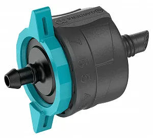 Кінцева крапельниця Gardena Micro-Drip System 13304-20 регульована з компенсацією тиску - Фото 1