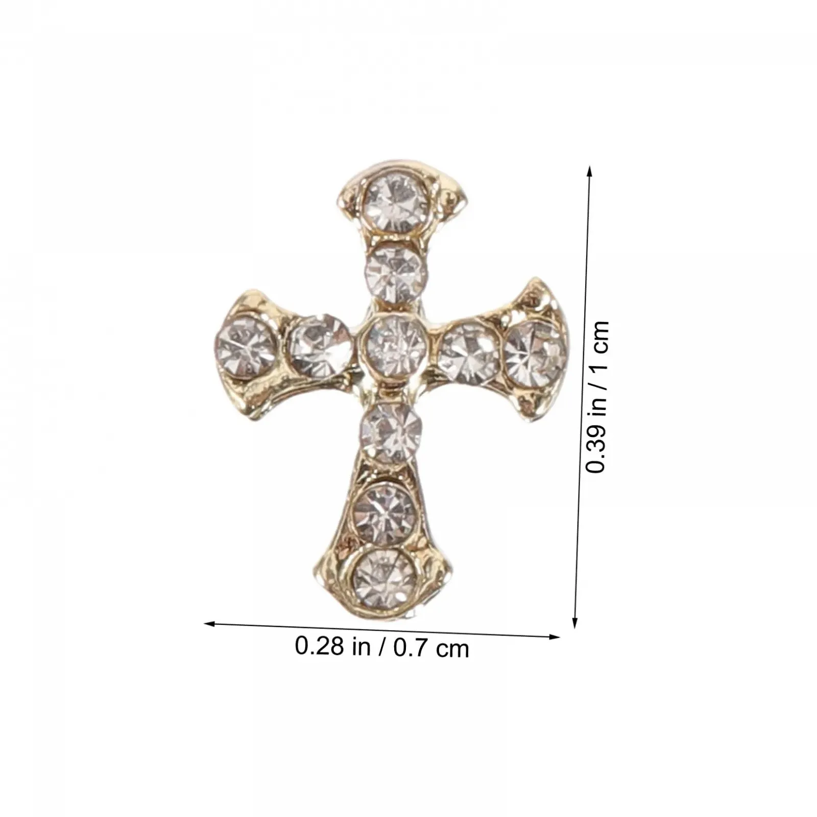 Украшения для ногтей Крестики Healeved 320 шт., фото №4