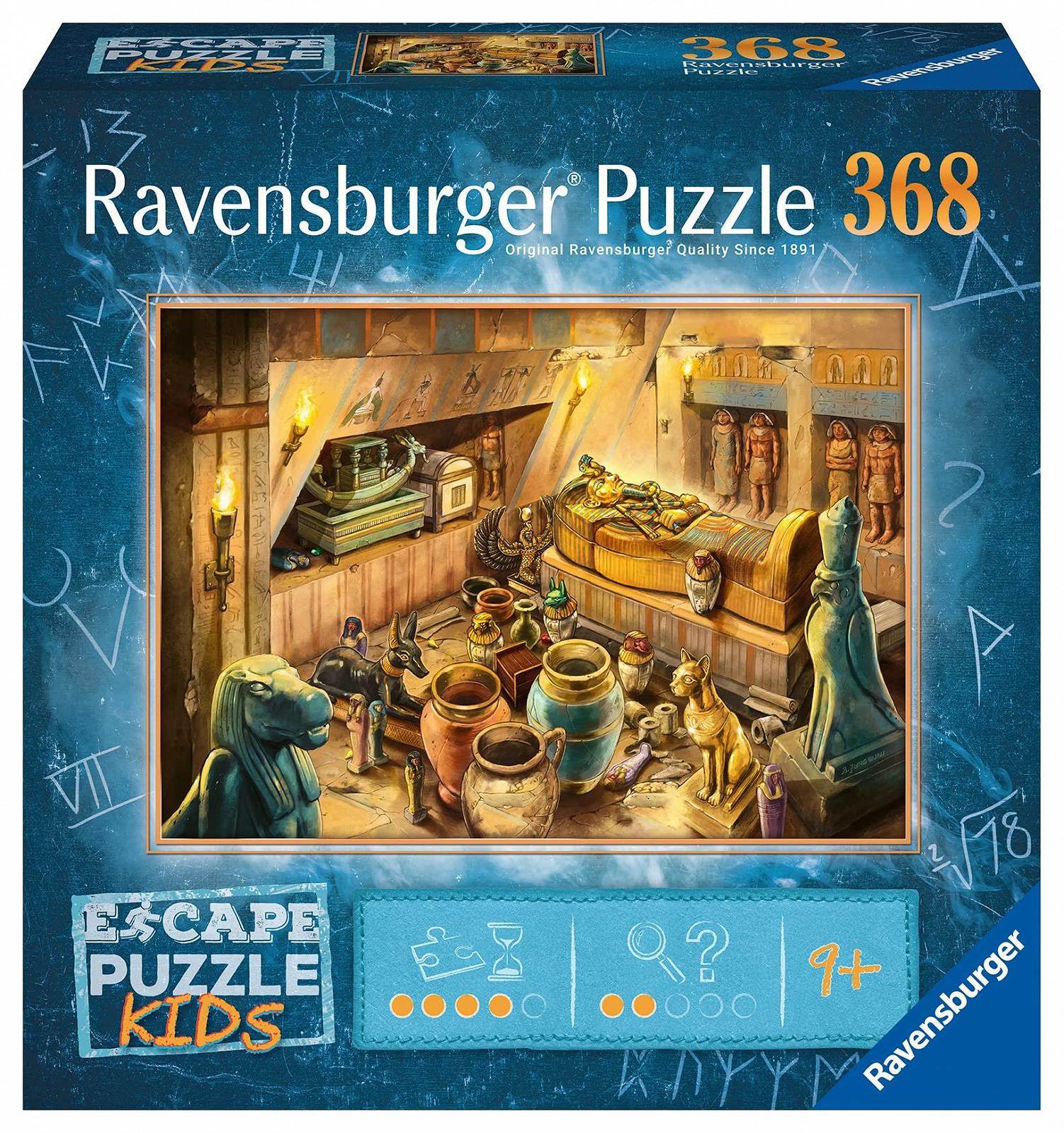 Пазл-квест Ravensburger Escape Kids Ancient Egypt 368 деталей от 9 лет, фото №3 Пазл-квест Ravensburger Escape Kids Ancient Egypt 368 деталей от 9 лет, фото №3
