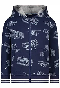Купити Кофта спортивна SALT AND PEPPER для хлопчиків з принтом транспортних засобів - Фото 1 Кофта спортивна SALT AND PEPPER для хлопчиків з принтом транспортних засобів - Фото 1