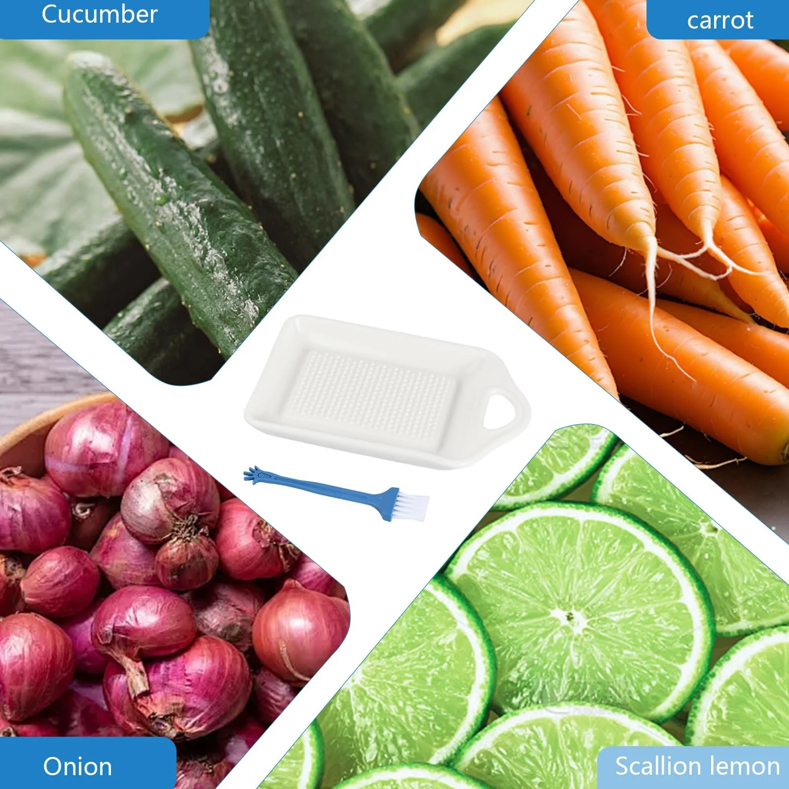 Терка керамічна, ручної роботи, керамічна для часнику та імбиру, маленька порцелянова, фото №5