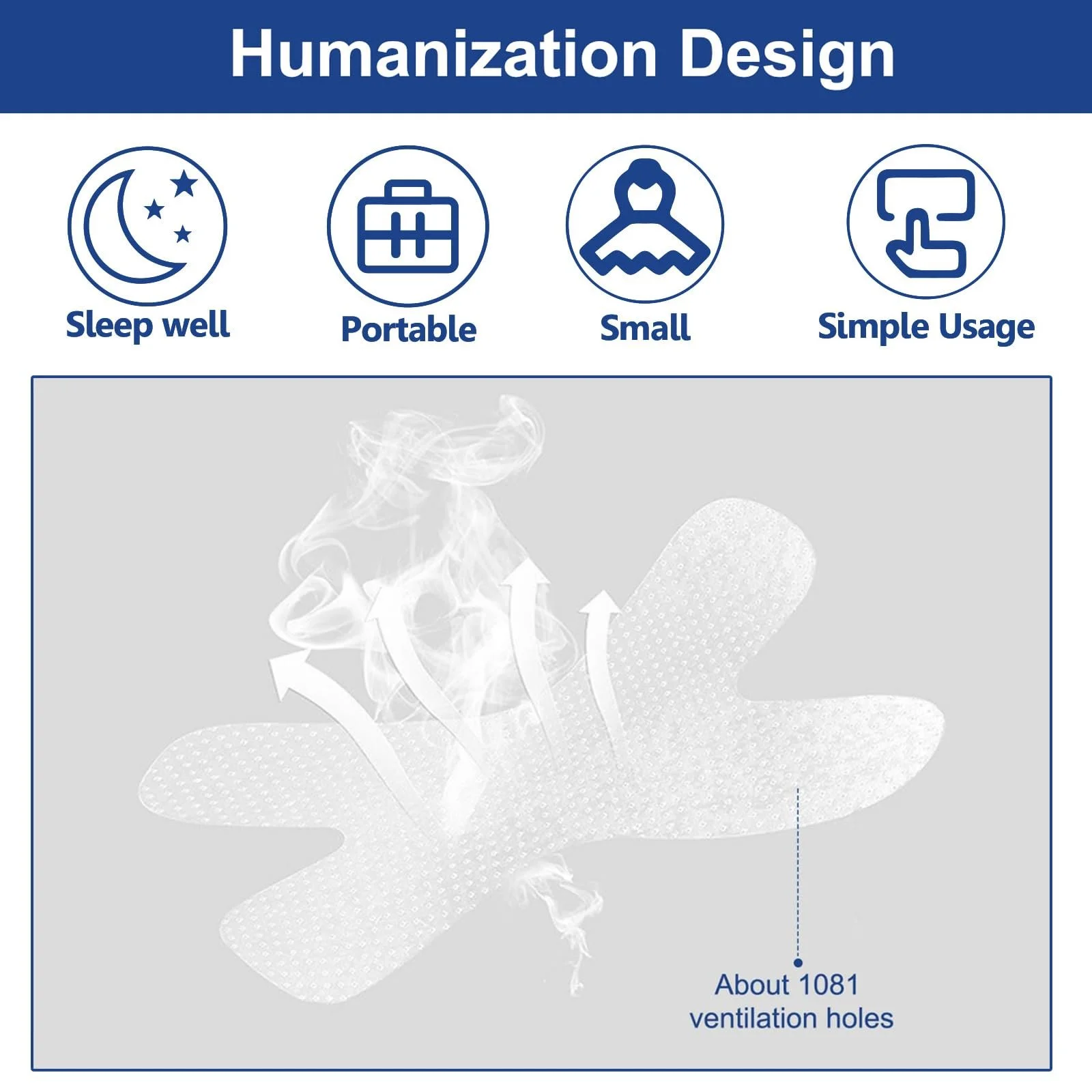 Пластыри для сна в рот, пачка 120 шт., фото №2