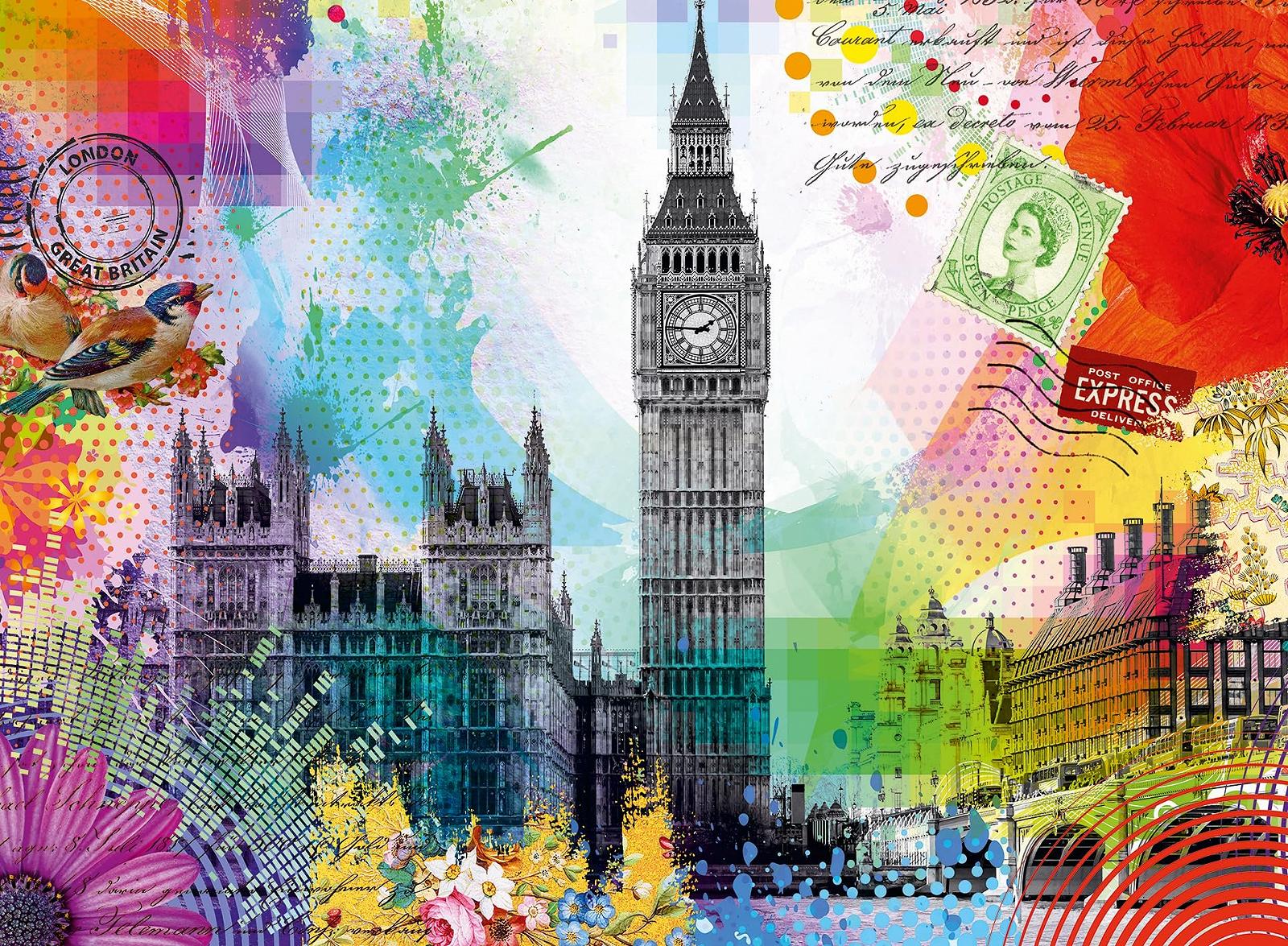 Пазл Ravensburger Greetings from London 12000309 500 деталей від 12 років, фото №1