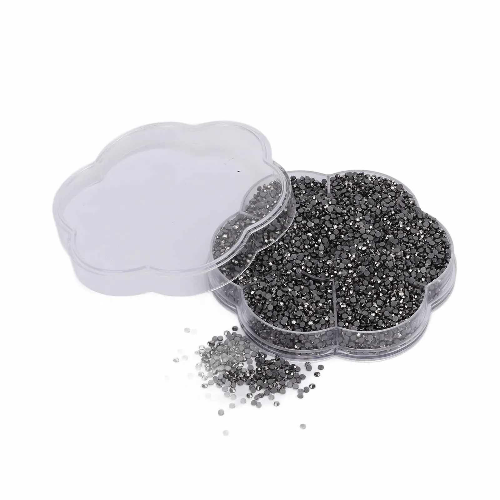 Стразы для ногтей 14400 шт, S601-Minerasche, разноцветные, фото №3