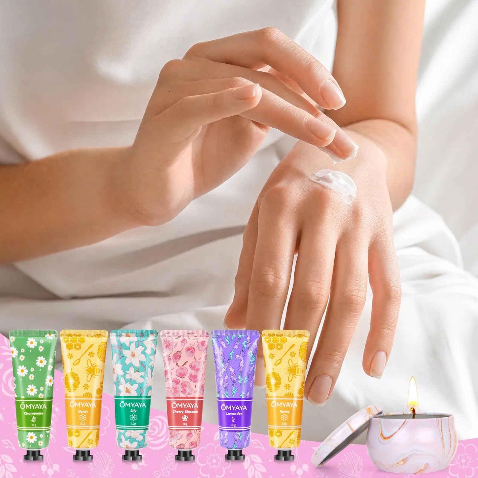 Набір кремів для рук Міні-крем для рук для жінок, фото №4