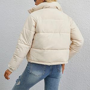 Жіноча зимова куртка QUINTRA з довгими рукавами synthetic.ua - Фото 1