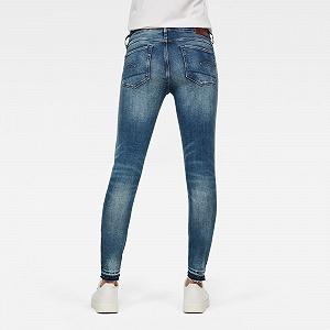 Женские джинсы G‑STAR RAW 3301 Mid Skinny RP Ankle Wmn - 31 synthetic.ua - Фото 1