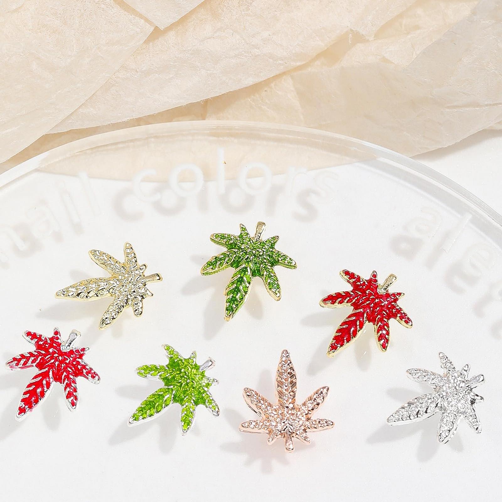 Листок клена 3D 70 шт різних кольорів, фото №5 Листок клена 3D 70 шт різних кольорів, фото №5