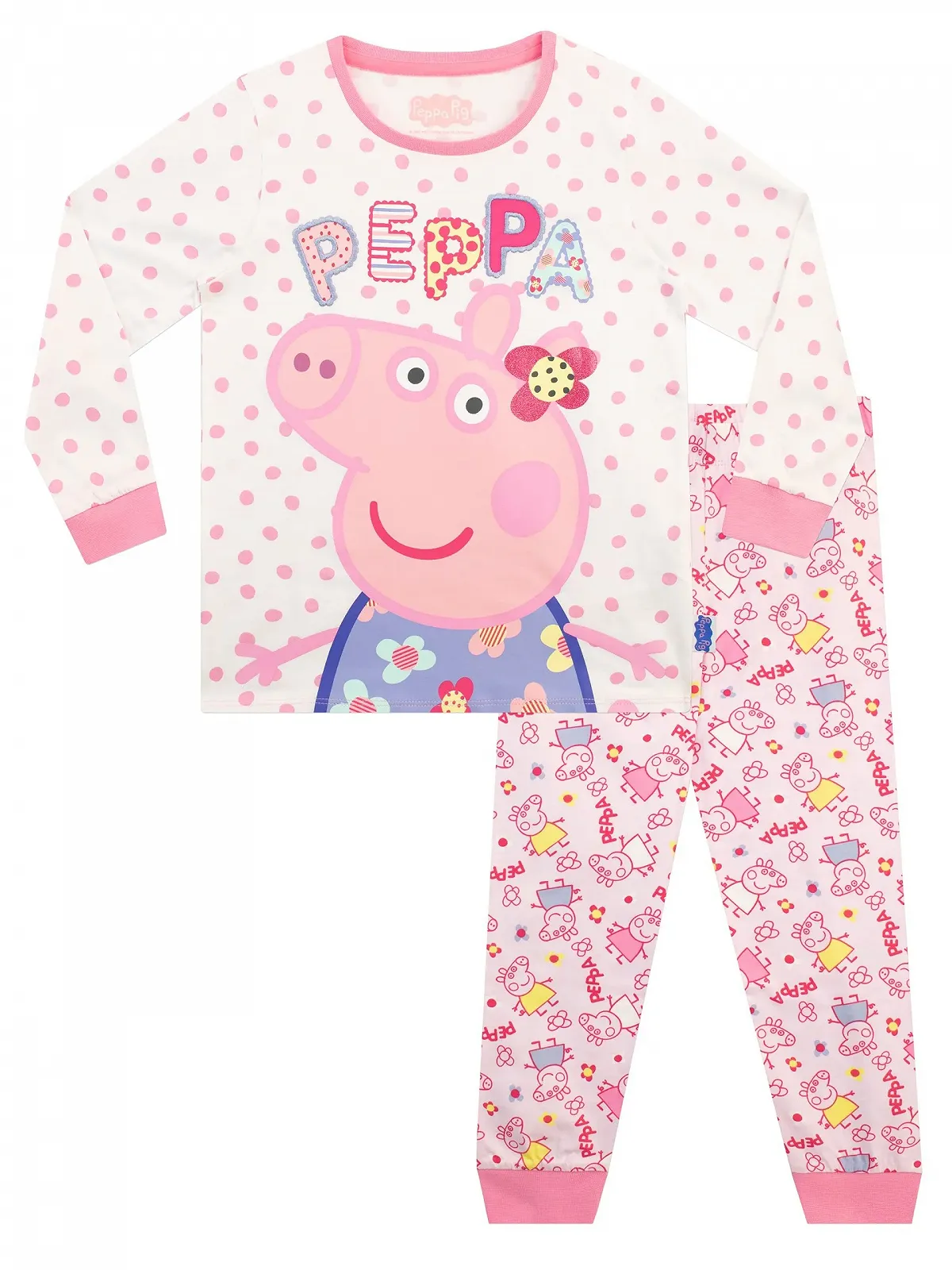 Пижама Peppa Pig Peppa Pig для девочек, фото №1 Пижама Peppa Pig Peppa Pig для девочек, фото №1