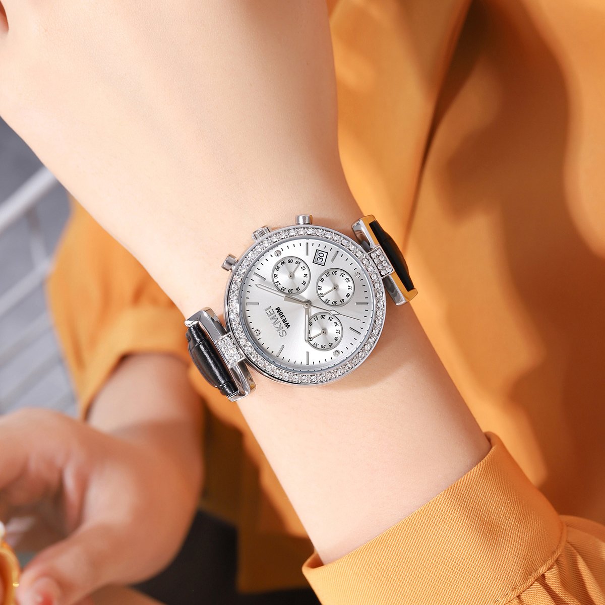 Годинник Skmei 2089SISI Silver-Silver, фото №3