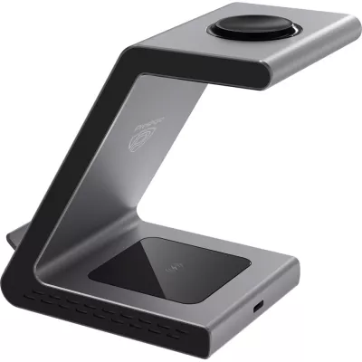 Зарядное устройство Prestigio 3 in1 wireless charger PCS109X_SG, фото №4
