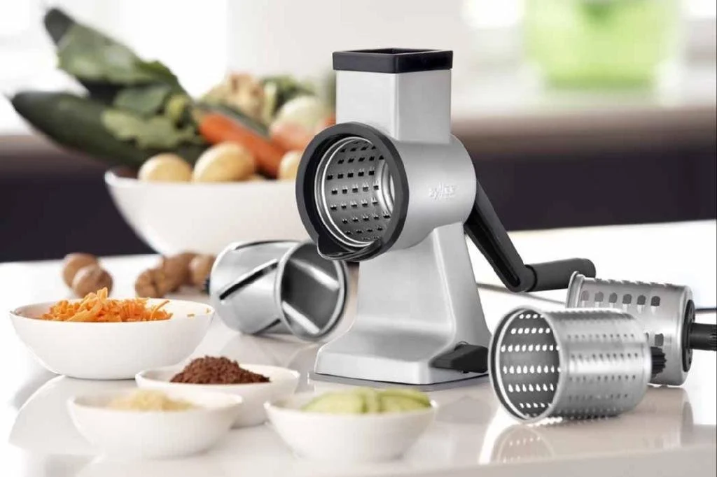 Терка Zyliss Swiss 4-Drum Aluminium Біла, фото №2