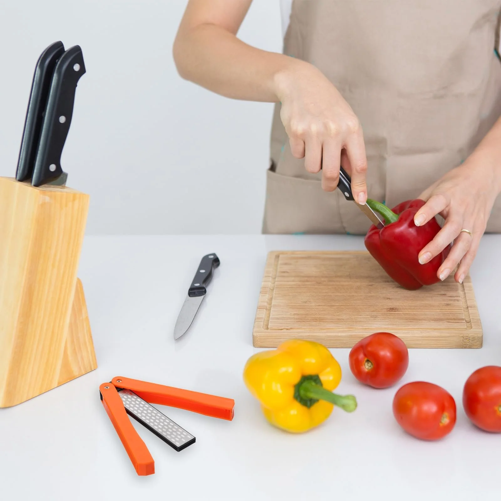 Точильний камінь Складаний Алмазний 400/600 Grit, фото №5