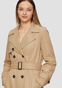 Тренч s.Oliver Утепленный с внутренним принтом synthetic.ua - Фото 1