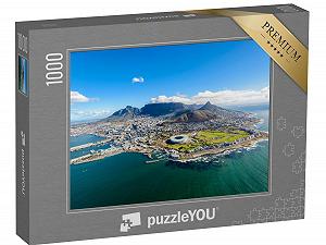 Пазл puzzleYOU South Africa Puzzle Collection Вид на Кейптаун с высоты птичьего полета 1000 деталей - Фото 1
