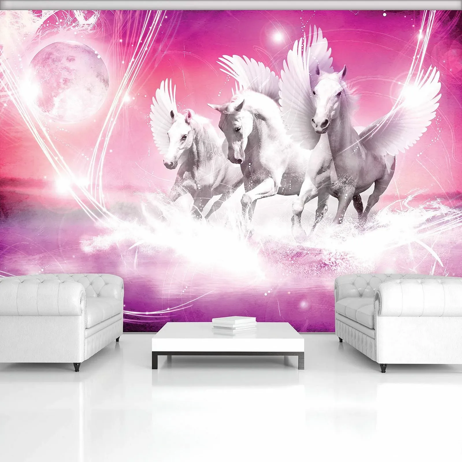 Фотообои флизелиновые для детской комнаты Pegasi 368 x 254 см 3D эффект Листья, фото №7