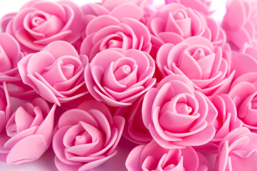 Розы из фоамирана Лентомания 35мм ярко-розовые 10шт ROSEFOM35DRKPNK, фото №1 Розы из фоамирана Лентомания 35мм ярко-розовые 10шт ROSEFOM35DRKPNK, фото №1