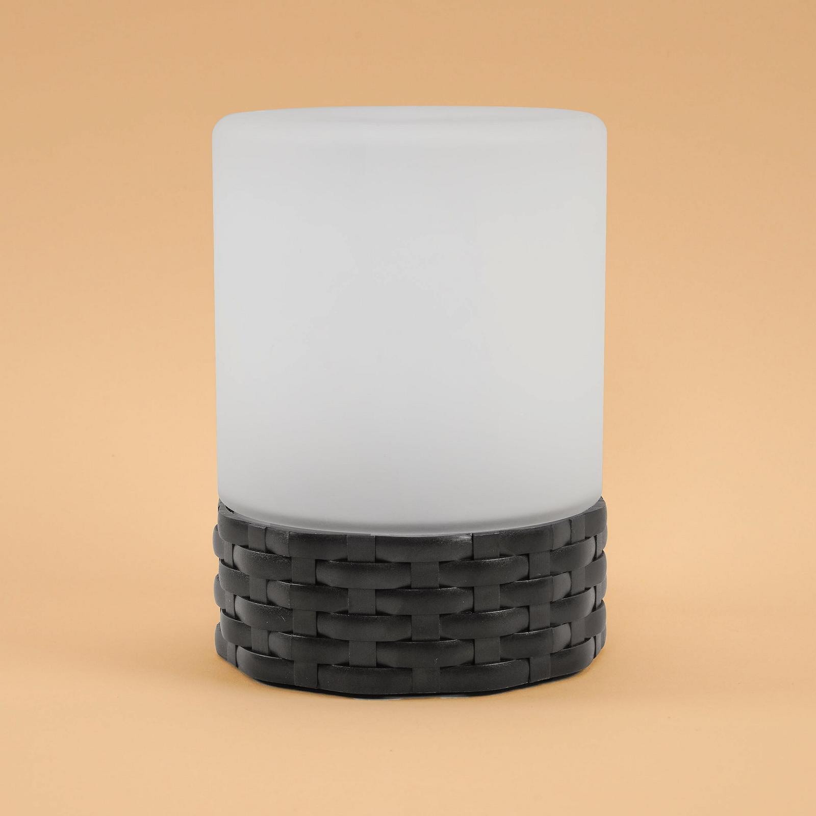 Настільна лампа Esotec 102075 Сонячна В стилі ротанга Скляна 15 см, фото №5