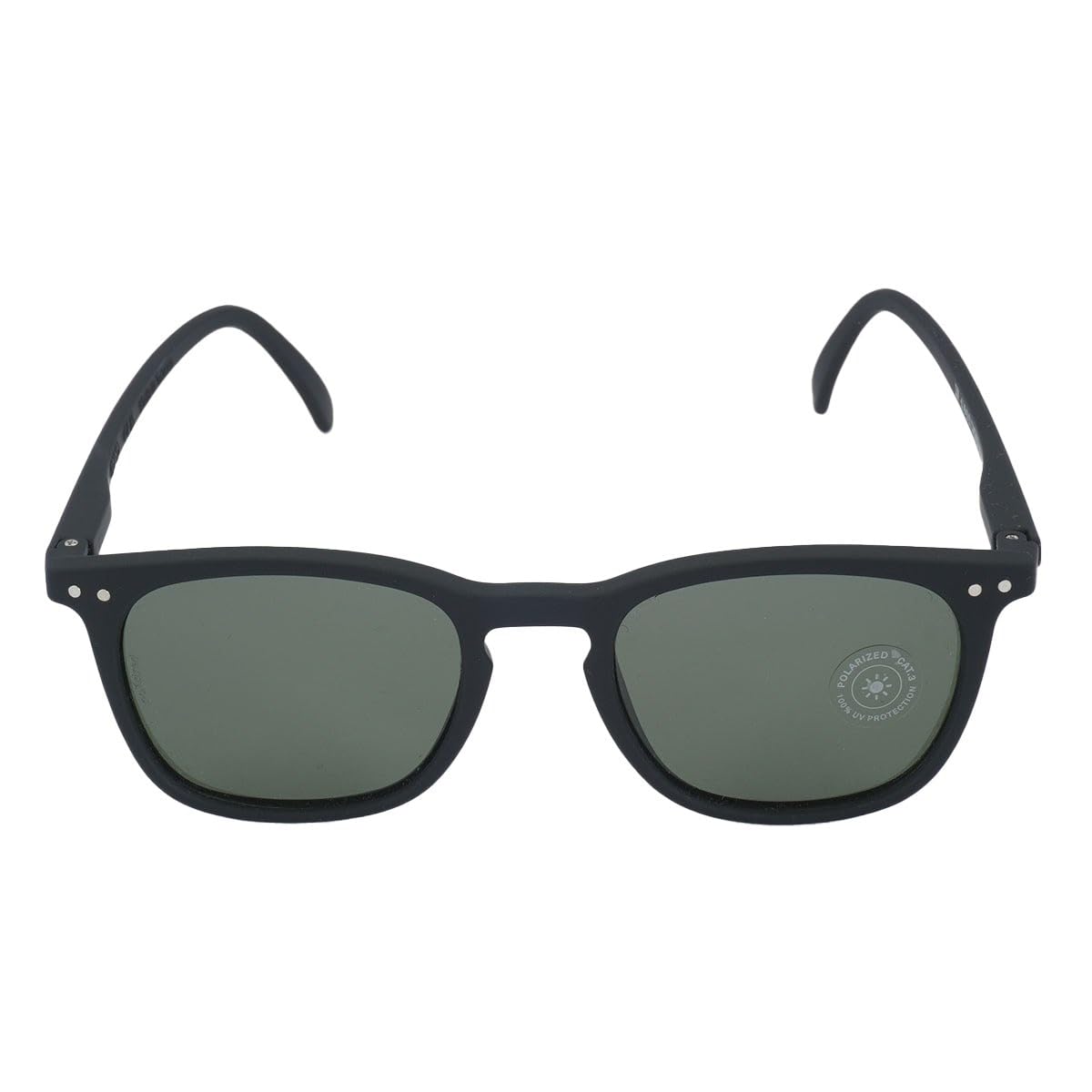 Сонцезахисні окуляри IZIPIZI Unisex Sun E Black Polarised Чорний, фото №1