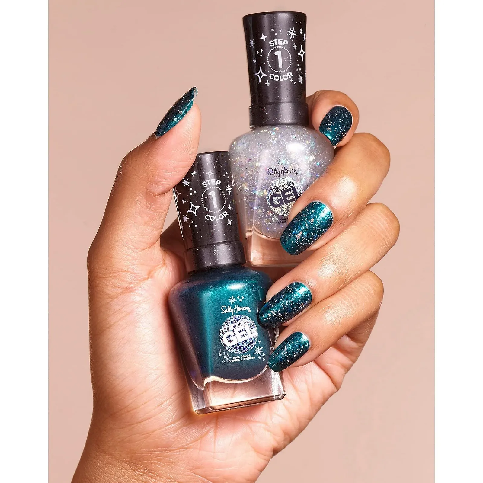 Гель-лак Sally Hansen Miracle Gel 915 Shine Bright Line A Ménorah, фото №7 Гель-лак Sally Hansen Miracle Gel 915 Shine Bright Line A Ménorah, фото №7