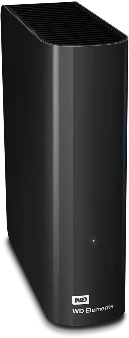 Зовнішній накопичувач Western Digital Elements 12TB Black , фото №2