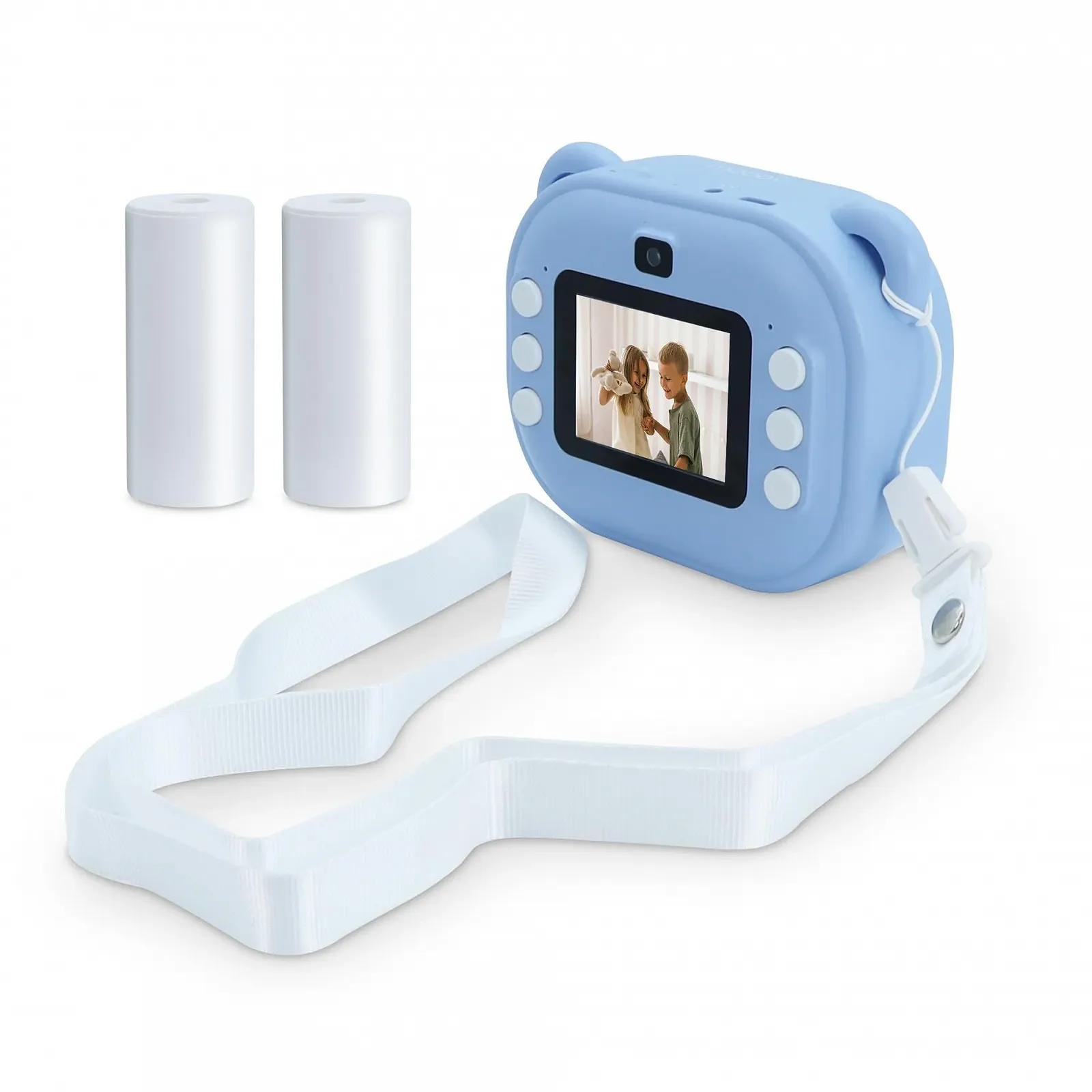 Фотоаппарат мгновенной печати MOOOV 477522 детский Голубой, фото №4