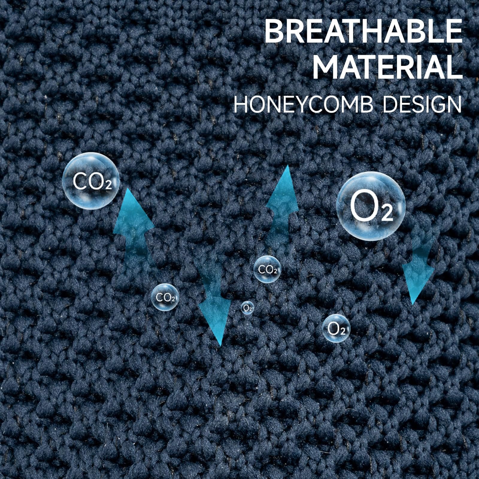 Кросівки ODCKOI Без шнурків Чоловічі Нековзні спортивні Сітчасті кросівки для ходьби, фото №3